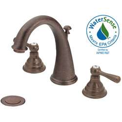 Moen Kingsley Widespread Bathroom Sink Faucet   Bronze  