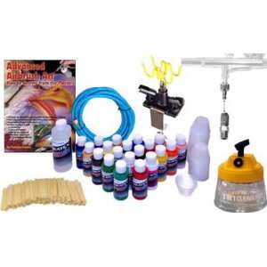    Premium Airbrush Paint (20 Colors) and Accessory Kit Home & Garden