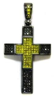 OUT Hip Hop Pendant Charm *CROSS*(6001YH)w/necklace chain 30 3mm wide 