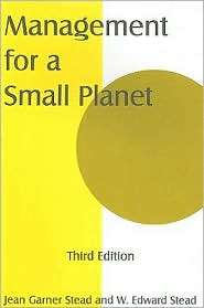 Management for a Small Planet, (0765623099), Jean Garner Stead 