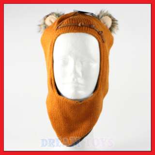 Star Wars Wicket Bear Beanie Hat   Open Face Ski Mask Kids  