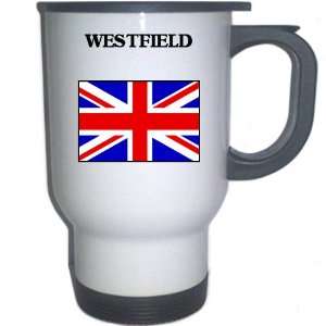  UK/England   WESTFIELD White Stainless Steel Mug 