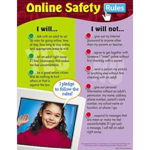  Trend Enterprises T 38062 Chart Online Safety Rules 