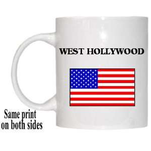  US Flag   West Hollywood, California (CA) Mug Everything 