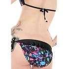 NWT Kali Girlz Green Black Zebra grils bikini swim bottoms XS items in 