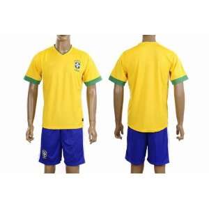 11/12 top thailand quality national soccer jerseys brazil home soccer 