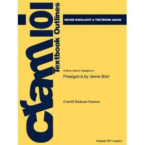  Studyguide for Prealgebra by Jamie Blair, ISBN 