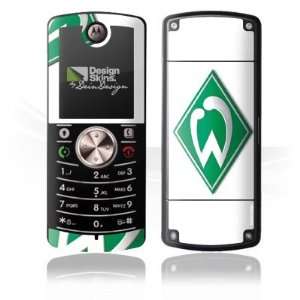   Skins for Motorola F 3   Werder Bremen wei? Design Folie Electronics