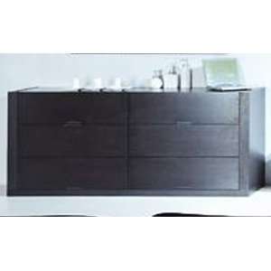  Double Dresser by Mobital   Oak Wenge Oak Macchiato (Stilo 