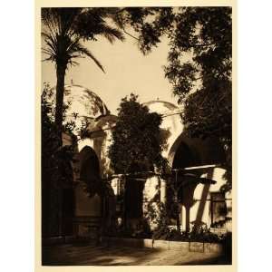 1925 Acre Akka Israel Jezzar Pasha Mosque Courtyard 