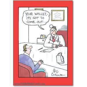   Card Your Wallet Humor Greeting Leo Cullum: Health & Personal Care