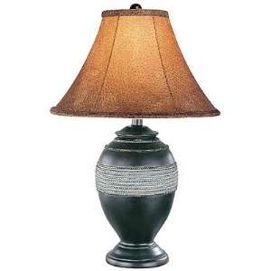  Bargle Dark Brown Table Lamp: Home Improvement