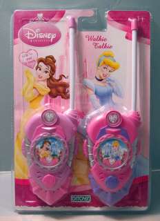 Disney Princess Walkie Talkie Kids Toy Set Ages 3+  