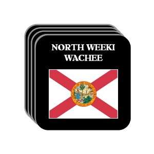  US State Flag   NORTH WEEKI WACHEE, Florida (FL) Set of 4 