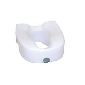 Premium Plastic Elevated Locking Toilet Seat, With or Without Arms 