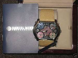 Daniel Mink Swiss Made Ladies Watch   retail $895  