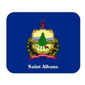  US State Flag   Saint Albans, Vermont (VT) Mouse Pad 