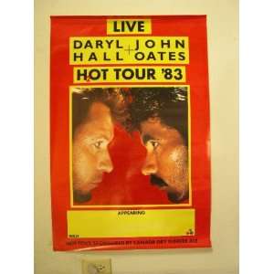  Daryl Hall and John Oates Tour Poster & 1983: Home 