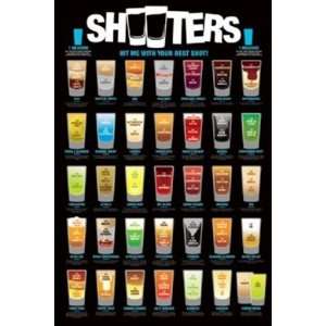  Mixology Shooters College Alcohol Drinking Poster 24 x 36 