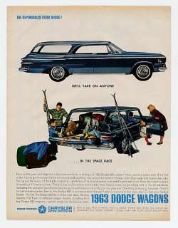 1963 Dodge 880 Wagon Space Race Ad  