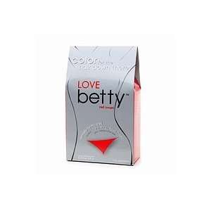  Bettybeauty LOVE (red) betty   color kit for the hair down 
