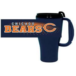  Plastic Travel Mug   Chicago Bears: Sports & Outdoors