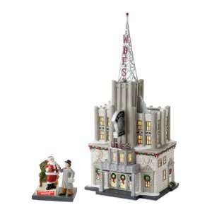   to 2010 WDFS Radio Station Lit House and Figurine Set: Home & Kitchen