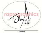 Troy Bayliss signature Decal/Sticker