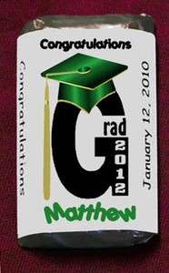   Grad 2012 Miniatures Candy Wrappers Personalized PARTY Favors  