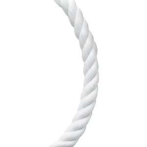   by 140 Feet Cotton Twisted 3 Strand Rope, White
