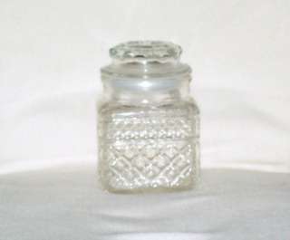 Wexford Clear Glass Anchor Hocking Coffee Canister Jar  