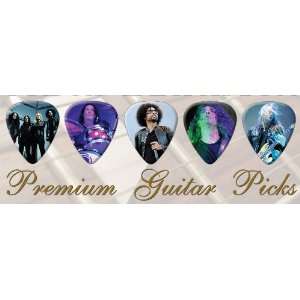  Alice In Chains Premium Guitar Picks Bronze X 5 Medium 