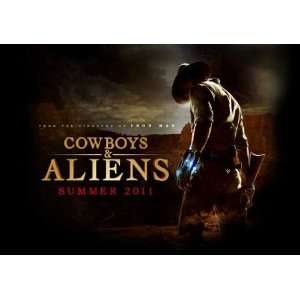  Cowboys and Aliens (2011) 11 x 17 Movie Poster Style C 