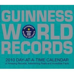  Guinness World Records 2010 Daily Boxed Calendar