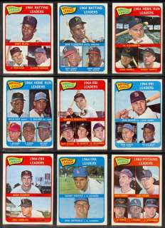   Mid High Grade COMPLETE SET w/ Mantle Mays Aaron Rose Clemente (PWCC