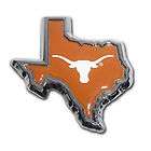 UTX University of Texas Longhorns Shape NCAA Emblem metal Chrome auto 