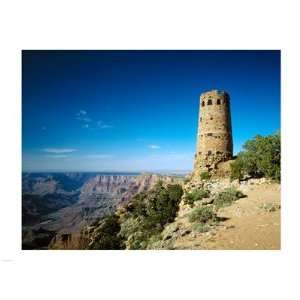  Arizonas Grand Canyon watch tower HIGH QUALITY CANVAS 