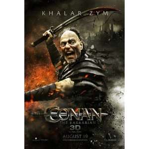 Conan  The Barbarian (Khalar Zym) Movie Poster Single Sided Original 