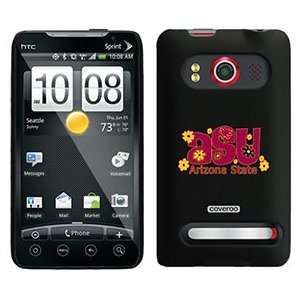  Arizona State flowers on HTC Evo 4G Case: MP3 Players 