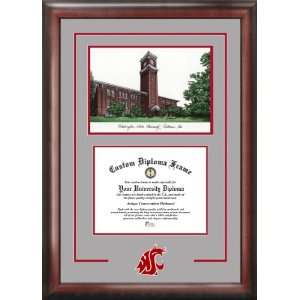 Washington State University Spirit Graduate Frame with Limited edition 