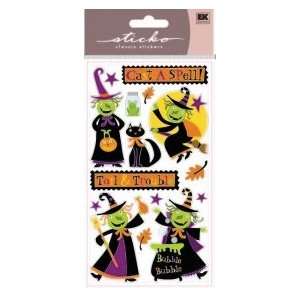   Sticko Halloween Stickers Acetate Cast A Spell Arts, Crafts & Sewing