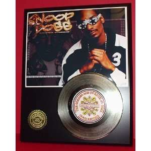  Snoop Dogg 24kt Gold Record LTD Edition Display ***FREE 