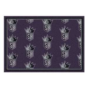  Sacramento Kings 54 x 78 Premium Pattern Rug: Sports 