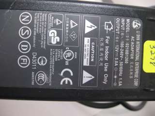 AC/DC Adapter LI Shin International 12 Volt 5.0A  