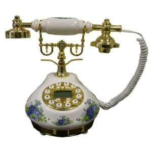   International T0517 European Classic Telephone   White: Electronics
