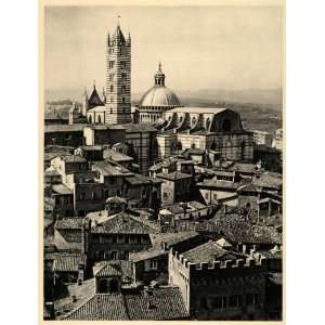  1943 Cathedral Siena Tuscany Italy Donatello Bernini 