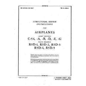   Douglas C 54 R5D Aircraft Structural Manual: Mc Donnell Douglas: Books