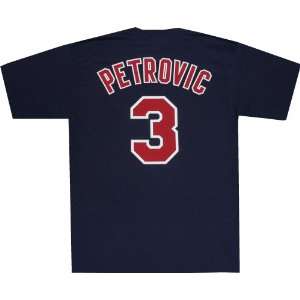 Drazen Petrovic New Jersey Nets Navy Throwback 1992 Shirt:  