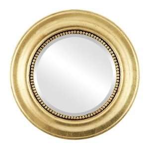    Heritage Circle in Gold Leaf Mirror and Frame