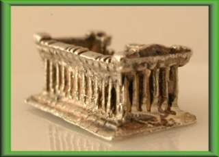 Vintage Silver PARTHENON Charm ATHENS GREECE Charm  